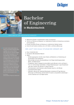 Bachelor of Engineering in Medizintechnik