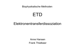 Elektronentransferdissoziation