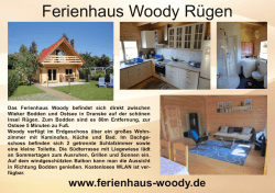 Ferienhaus Woody Rügen