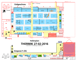 Hallenplan - THERMIK MESSE