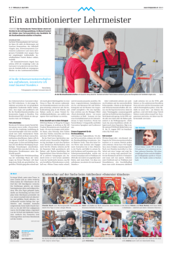 Ein ambitionierter Lehrmeister