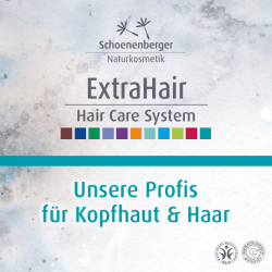 Schoenenberger® Naturkosmetik ExtraHair Hair Care System