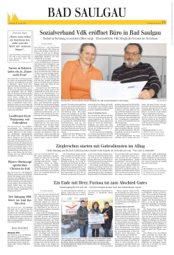 Sozialverband VdK eröffnet Büro in Bad Saulgau