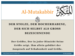 Al-Mutakabbir - names-of