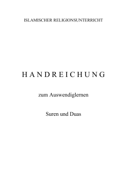 H A N D R E I C H U N G