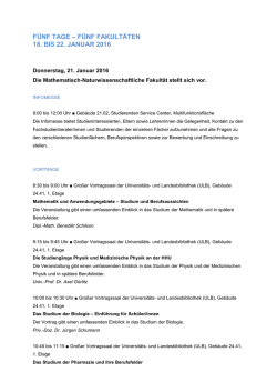 Donnerstag, 21. Januar 2016 - Heinrich-Heine