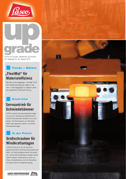 upgrade no. 34 - LASCO Umformtechnik GmbH