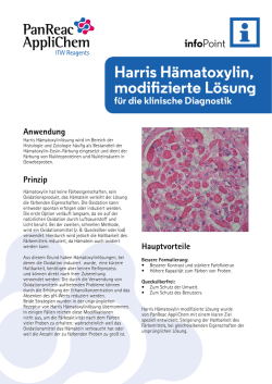 Harris H&auml;matoxylin, modifizierte L&ouml;sung