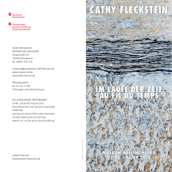 cathy fleckstein - Sparkassenstiftung Schleswig
