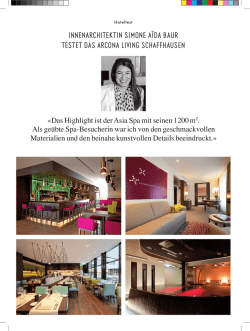 innenarchitektin simone a&Iuml;da baur testet das