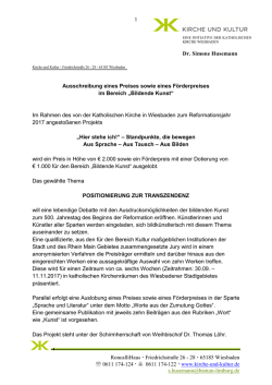 Dr. Simone Husemann RoncalliHaus &uml; Friedrichstra&szlig;e 26 - 28