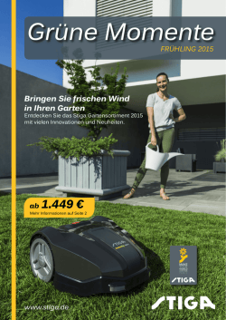 Gr&uuml;ne Momente - BRUST Service Center