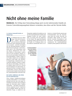 Nicht ohne meine Familie - How To Create My Life Abroad