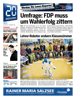 Umfrage: FDP muss um Wahlerfolg zittern