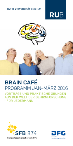 brain café - Ruhr-Universität Bochum