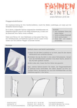 Flaggenstabilisator
