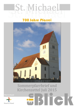 St. Michael - Erzbistum München und Freising