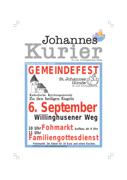 joku 85 4c.pmd - St. Johannes &ndash; Glinde