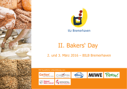 II. Bakers` Day
