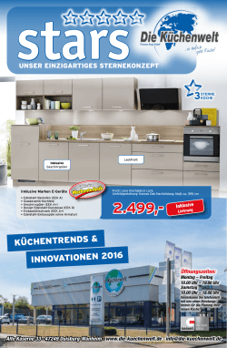 küchentrends & innovationen 2016
