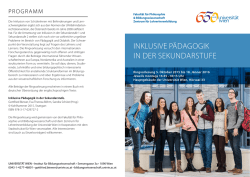 InklusIve P&auml;dagogIk In der sekundarstufe