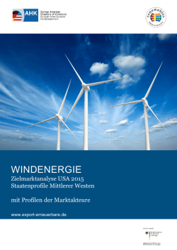 windenergie - AHK USA