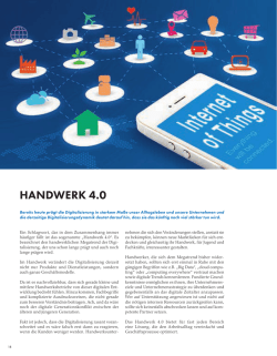 handwerk 4.0 - F&eacute;d&eacute;ration des artisans