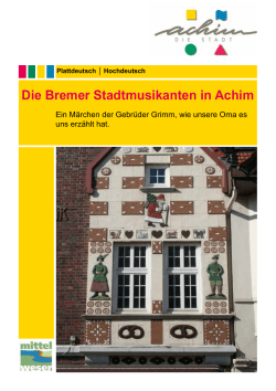 Die Bremer Stadtmusikanten in Achim