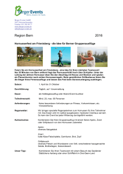 Beschrieb als PDF - Frienisberg Tourismus