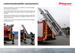 Leiterentnahmehilfe (mechanisch)
