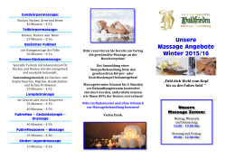 Massage Folder Winter 2015 2016