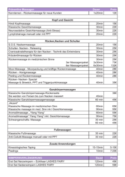 Preisliste als PDF