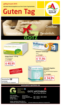 Guten Tag - G&ouml;tz