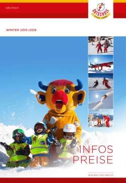 INFOS PREISE - Serfaus-Fiss