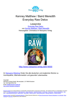 Everyday Raw Detox - Matthew Kenney