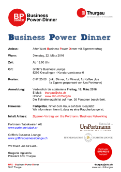 Business Power Dinner