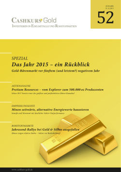Probeausgabe - Cashkurs*Gold