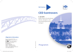 CED kontrovers