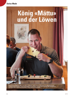 König - beim Gasthof Löwen, Kernenried BE