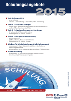 LE Folder_Service Schulungen 2015_RZ3.indd - LÖWEN