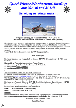 Quad-Winter-Wochenend-Ausflug - quadclub