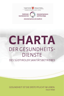 DER GESUNDHEITS- DIENSTE DER GES DIE
