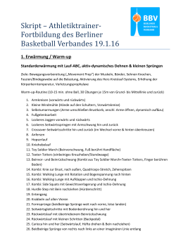 als bereit - Berliner Basketball Verband