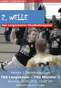 2. welle - TGS Langenhain