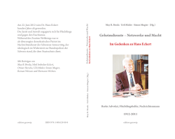 Hans Eckert - edoc - Universität Basel