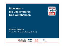 Pipelines – die unsichtbaren Gas-Autobahnen