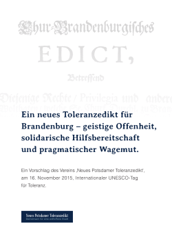 Download, PDF-Datei - Neues Potsdamer Toleranzedikt