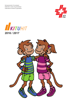 Kituhit-Broschüre - Schweizerischer Turnverband