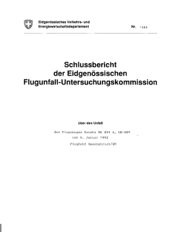 Schlussbericht