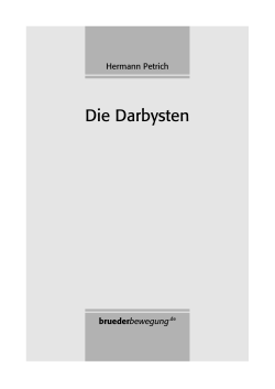 Die Darbysten - bruederbewegung.de
